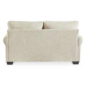 Ashley Furniture Monaghan Transitional Loveseat | Sandstone Chenille Upholstery, Sandstone