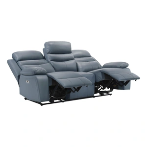 Homelegance Hancock Leather Power Double Reclining Sofa