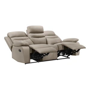 Homelegance Hancock Leather Double Reclining Sofa