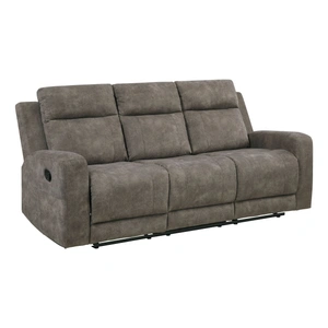 Homelegance Muncie Microfiber Double Reclining Sofa