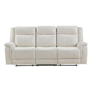 Homelegance Dean Microfiber Double Reclining Sofa