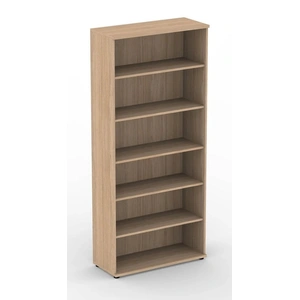 NARBUTAS Uni Melamine Office Bookcase w/6 Shelves