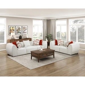 Homelegance Franz Chenille Modular Living Room Set, Beige