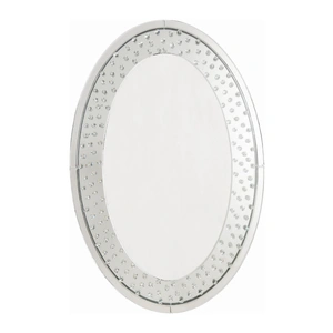 ACME Glam Nysa 97022 Mirrored/Faux Crystals Wall Mirror