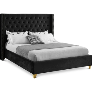 Meridian Furniture Barolo Velvet Bed
