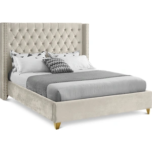 Meridian Furniture Barolo Velvet Bed