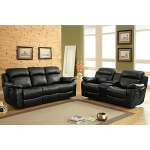 Homelegance Marille Leatherette Reclining Living Room Set