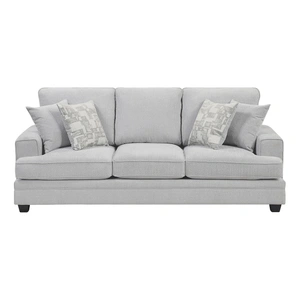 Homelegance Sarah Chenille Living Room Set, Stone Gray