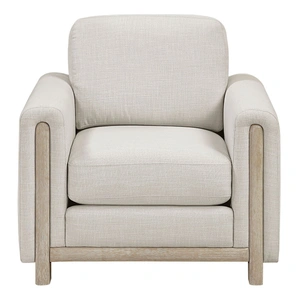 Homelegance Echo Polyester Chair, Beige