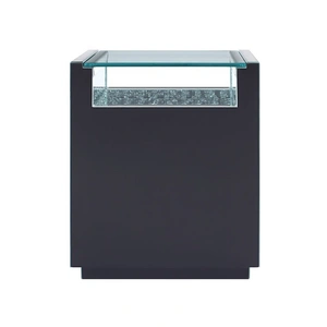 ACME Glam Nysa 97575 Mirrored/Faux Crystals Accent Table