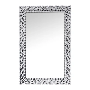 ACME Glam Kachina 97586 Mirrored/Faux Gems Wall Mirror