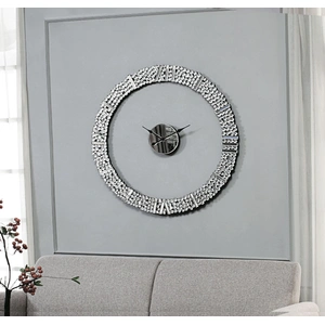 ACME Glam Kachina 97611 Mirrored/Faux Crystals Wall Clock