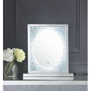 ACME Glam Noralie 97707 Mirrored/Faux Diamonds Mirror