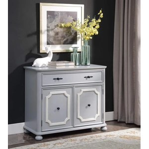 ACME Enyin Wood Cabinet, Gray
