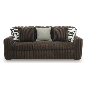 Ashley Furniture Midnight-Madness Polyester Sofa