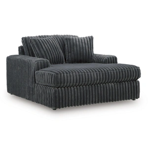 Ashley Furniture Midnight-Madness Polyester Oversized Chaise
