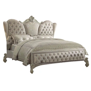 ACME Versailles Velvet Tufted Panel Bedroom Set