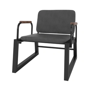 Manhattan Comfort Whythe PU Leather Low Accent Chair 1.0 