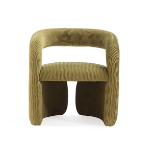 Manhattan Comfort Corvette Velvet Dining Chair 