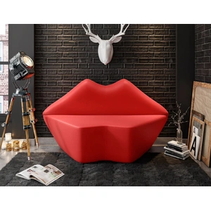 Manhattan Comfort Kiss 61.8-inch Faux Leather 2-Seater Loveseat