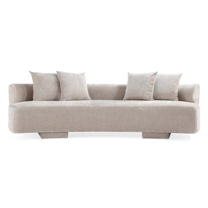 Manhattan Comfort Verandah Chenille 112-inch XL Sofa 