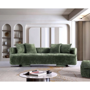 Manhattan Comfort Verandah Chenille 112-inch XL Sofa 