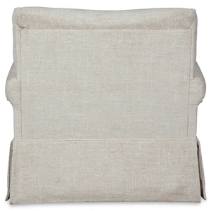 Ashley Furniture Searcy Polyester/Rayon Swivel Glider Accent Chair in Quartz