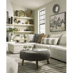 Ashley Furniture Bales Polyester 4-Piece Modular Sectional, Taupe