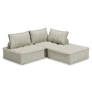 Ashley Furniture Bales Polyester 3-Piece Modular Sofa, Taupe