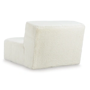 Ashley Furniture Brettner Polyester Accent Chair in Ivory