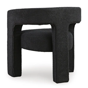 Ashley Furniture Landick Polyester Accent Chair, Ebony