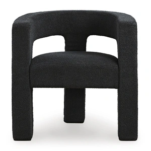 Ashley Furniture Landick Polyester Accent Chair, Ebony