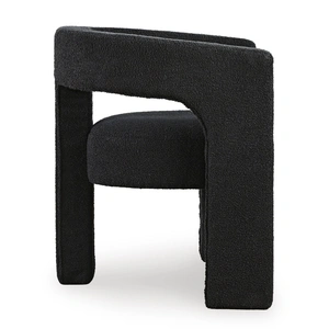 Ashley Furniture Landick Polyester Accent Chair, Ebony