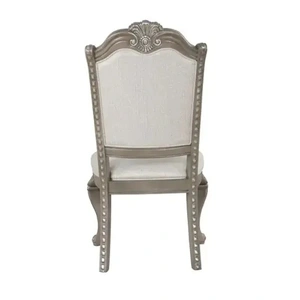 Lifestyle Furniture SM 401D PU/Wood Dining Side Chair (Set of 2)
