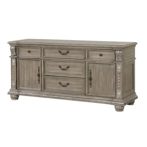 Lifestyle Furniture SM 401D Wood Buffet w/4 Drawers & 2 Doors
