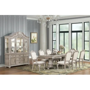 Lifestyle Furniture SM 401D Wood Extendable Rectangular Dining Room Set