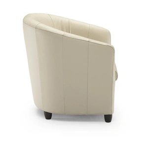 Natuzzi Editions Veronica Fabric/Leather Armchair