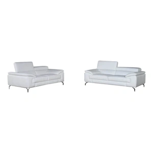 J&M Furniture A973 Premium Leather Living Room Set