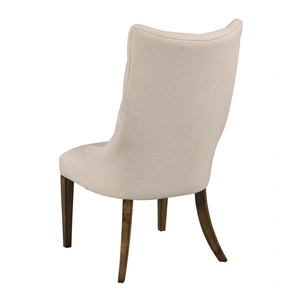 Kincaid Commonwealth Higgins Wood/Fabric Upholstered Host Chair, White