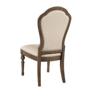 Kincaid Commonwealth Kirkman Wood/Fabric Upholstered Back Side Chair, White