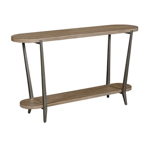 Hammary Tanna Oval Wood Sofa Table, Mindi