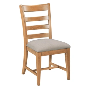 Kincaid Kafe Ladder Wood/Fabric Back Chair