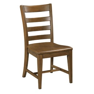 Kincaid Kafe Ladder Wood/Fabric Back Chair