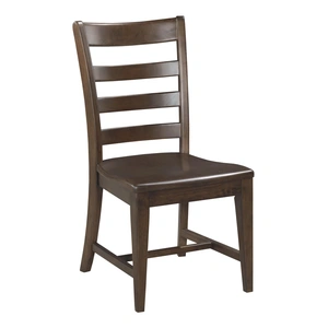 Kincaid Kafe Ladder Wood/Fabric Back Chair