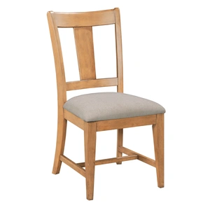 Kincaid Kafe Splat Wood/Fabric Back Chair
