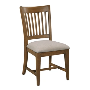Kincaid Kafe Rake Wood/Fabric Back Chair