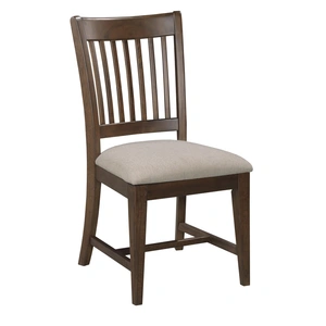 Kincaid Kafe Rake Wood/Fabric Back Chair