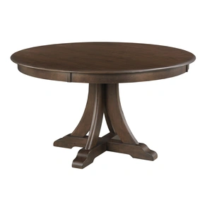 Kincaid Kafe W54-inch Round Wood Quad Table