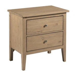 Kincaid Arbor Glenwood Wood 2-Drawer Nightstand, Beige