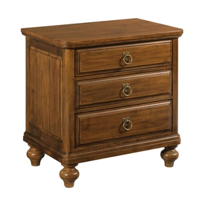 Kincaid Bridgetown Harrison Wood Nightstand w/3 Drawers